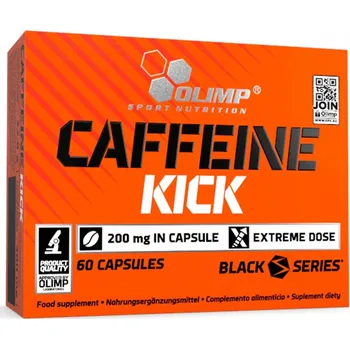 Olimp Caffeine Kick 60 kapslí Kofein 200mg Povzbuzení