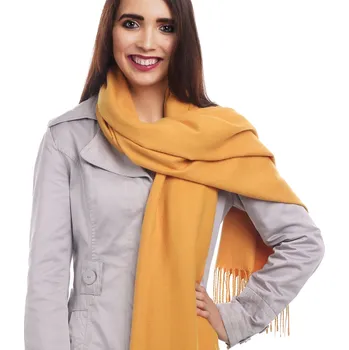 Šála Krásný Velký Dámský Šál Pastelový Kašmírový Dlouhý Hladký Kašmír