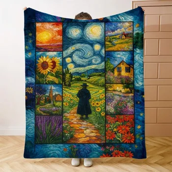 deka Deka 100pa polyester 150 cm x 200 cm, vícebarevná