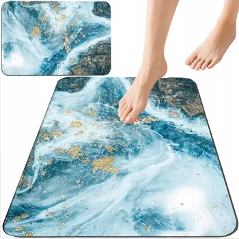 Koupelnová předložka KOUPELNOVÁ PŘEDLOŽKA XXL PROTISKLUZOVÁ RYCHLESCHNOUCÍ SAVÝ KOBEREC 50 x 80 cm