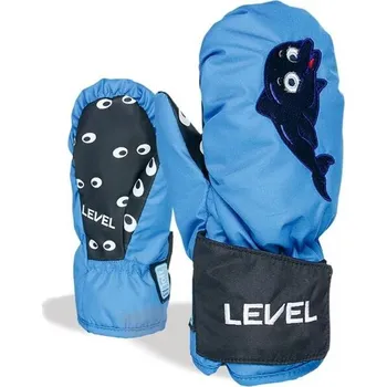 LEVEL Dětské lyžařské rukavice Level Animal 12 MĚSÍCŮ MODRÁ