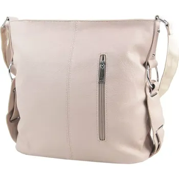 Kabelka Mahel Jemně meruňková moderní crossbody dámská kabelka 67-MH