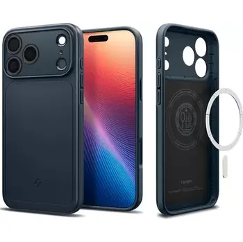 Pouzdro na mobilní telefon Spigen Thin Fit MagSafe ochranný kryt pro Apple iPhone 17 Pro Max metal slate (ACS10277)