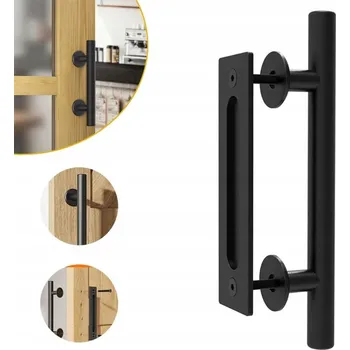 Dveřní kování ÚCHYT Madlo klika LOFT INDUSTRIAL dlouhé oboustranné Retro 31 CM