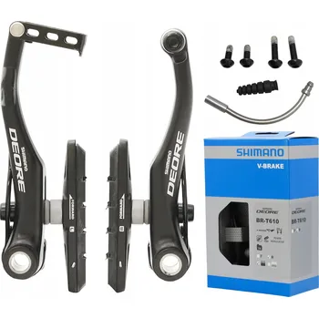 Brzda na kolo Zadní V-brzda SHIMANO DEORE BR-T610, sada S70C v krabici