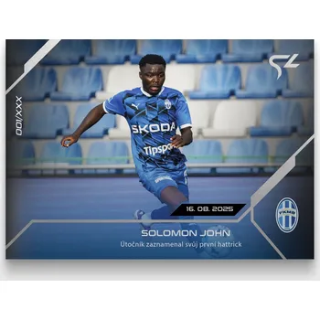 Fotbalová karta Chance Liga 2025/26 - L-07 Solomon John