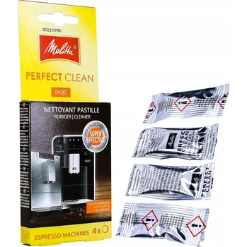 Čisticí tablety pro kávovary Melitta Perfect Clean Tabs 4 ks