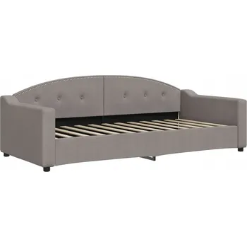 Pohovka Rozkládací pohovka taupe 223 x 100 x 75 cm