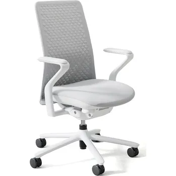 Kancelářská židle FIBRA, světle šedá