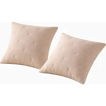 Povlak na polštářek DEKORATIVNÍ OZDOBNÝ POLŠTÁŘ NA ZIP 50x70 STELLA BÉŽOVÁ