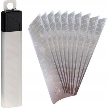 Pracovní nůž Čepele do nože, náhradní lámací čepel 18 mm, 10 kusů do odlamovacího nože