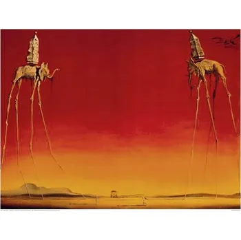 Obraz Plakát Salvador Dalí bez rámu 80 x 60 cm