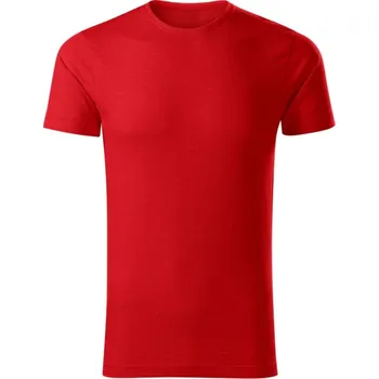 Pracovní oblečení MALFINI Tričko Gulf 150g, krátký rukáv, pánské MAL-8220714 M Červená