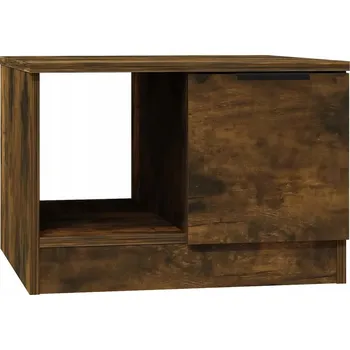 Konferenční stolek Konferenční stolek 50 x 50 x 36 cm kouřový dub s přihrádkami