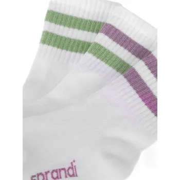 Pánské ponožky Sprandi ponožky dlouhé unisex bílé 0KB-001-SS25 (3-PACK)