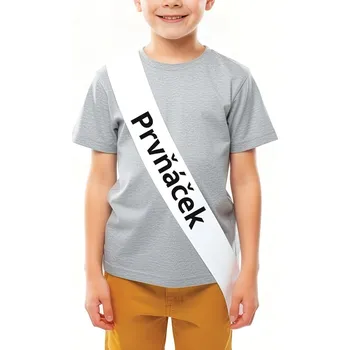 Party dekorace Šerpa - Prvňáček Žlutá