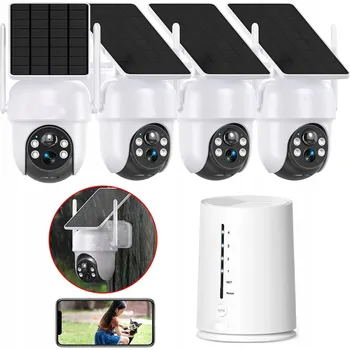 Bezpečnostní kamera Monitorovací sada ieGeek ZESTAW DO MONITORINGU WIFI 4 KAMERY