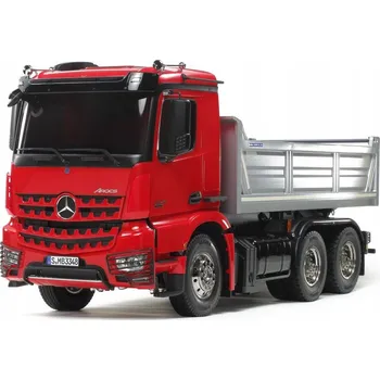 RC model auta Tamiya 56361 Mercedes Benz Arocs 3348 Hinterkipper 1:14 elektrický RC model nákladního automobilu stavebnice