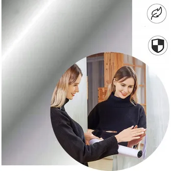 Zrcadlo SAMOLEPICÍ ZRCADLOVÉ DEKORACE, ZRCADLO K NALEPENÍ NA ZEĎ