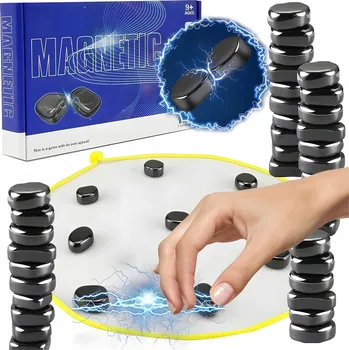 Desková hra MAGNETICKÉ KAMENY HRA 20X STRATEGICKÁ VZDĚLÁVACÍ DESKOVÁ HRA 20 KUSŮ