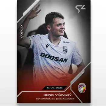 Fotbalová karta Chance Liga 2025/26 - L-08 Denis Višinský
