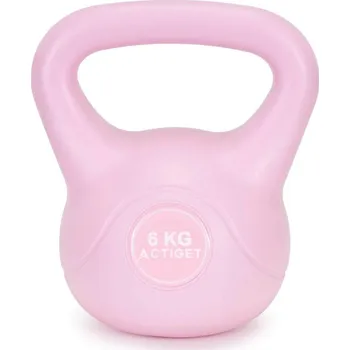Kettlebell 6 kg ACTIGET ACT0090 růžový