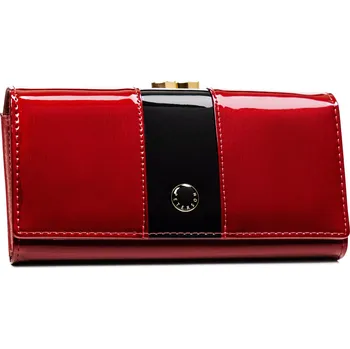 Peněženka Peterson Dámská kožená peněženka PTN PH24-FO-3-SH červená RFID