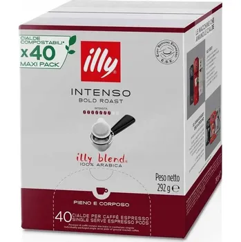 Káva KAPSLE ILLY KÁVA V SÁČCÍCH ILLY INTENSO 40 SÁČKŮ