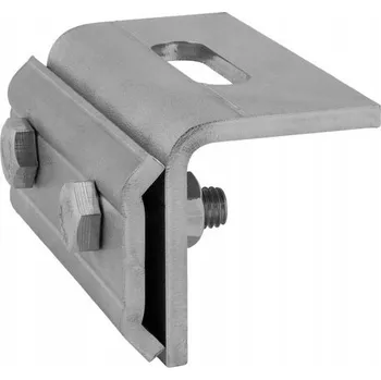 držák na solární panel Střešní držák pro fotovoltaiku na falcovanou plechovou krytinu RBK-2, nerezová ocel A2