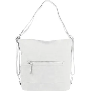 Kabelka BELLA BELLY Velká dámská kabelka přes rameno / batoh světlá krémová