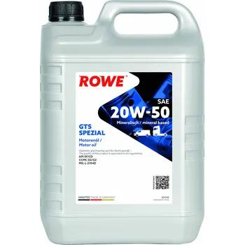 Motorový olej Motorový olej Rowe 5 l 20W-50