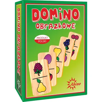 Desková hra Obrázkové domino Abino Ovoce