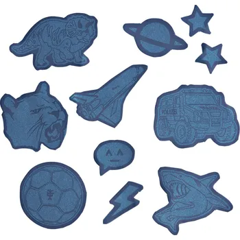 Školní batoh Step by Step Reflexní samolepky Step by Step, modré