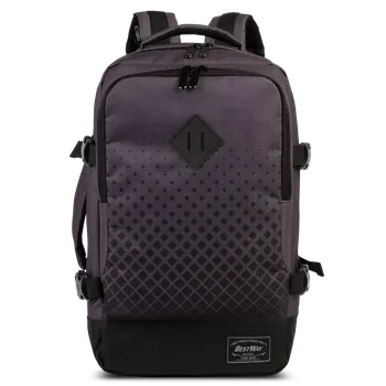 Módní doplněk BestWay Příruční zavazadlo - batoh pro RYANAIR 1701 40x25x20 DARK GREY / BLACK