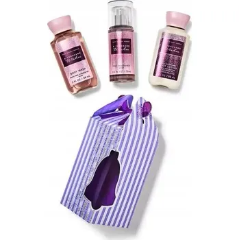 Kosmetická sada Sada Bath&Body Works A Thousand Wishes: 3 cestovní balení kosmetiky v krabičce