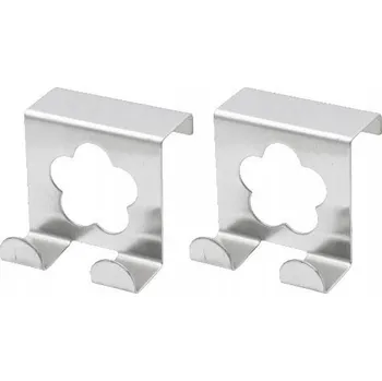 Věšák Háček bez vrtání Feniks šedý