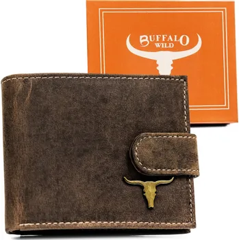 Pánská RFID peněženka bez zapínání - Buffalo Wild Zapínání: západka