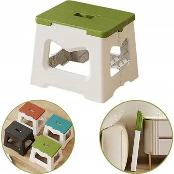 Jídelní židle Taburet Zenetar bílý, olivka 19 cm