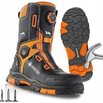 Pracovní obuv Pracovní obuv pro dřevorubce s Gore-Tex Michelin VM CONNECTICUT S7L BOA AN, velikost 45
