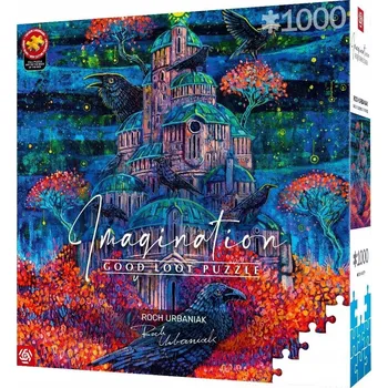 Puzzle GOOD LOOT IMAGINATION PUZZLE ROCH URBANIAK TWIERDZA PANI KRUKÓW 1000 DÍLKŮ