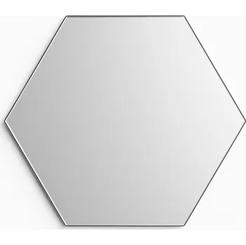 Zrcadlo Zrcadlo hexagon premium, nástěnná dekorace, neakrylové 180x156mm