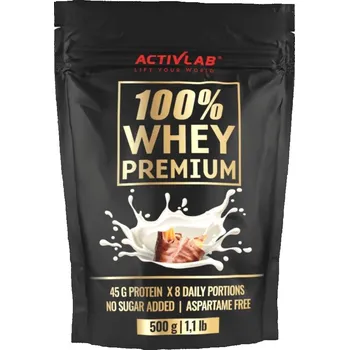 Protein Activlab 100% Whey Protein Premium - 500 g Příchuť: Karamel s čokoládou