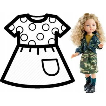 Doplněk pro panenku OBLEČENÍ PRO PANENKU PAOLA REINA 54851