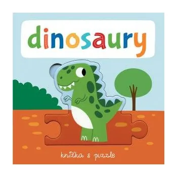 Leporelo Dinosaury Knižka s puzzle - Beatrice Tinarelli
