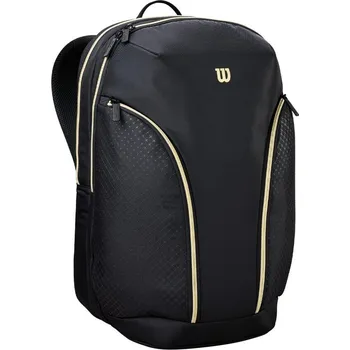 Městský batoh Batoh na rakety Wilson Defy V1 Padel Backpack Black/Gold