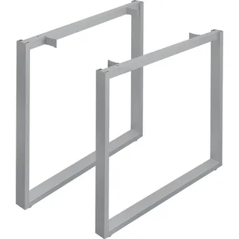 Stolová podnož STRONG podnož EC5208-Z 50x25/800 stříbrná