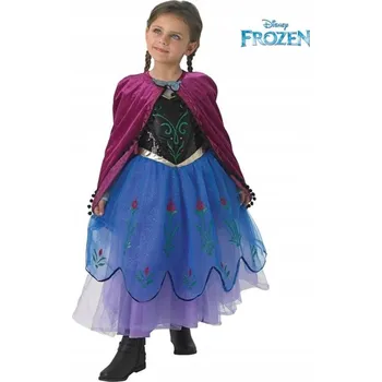 Karnevalový kostým KOSTÝM ANNA ANNY LEDOVÉ KRÁLOVSTVÍ POHÁDKA LICENCE 128