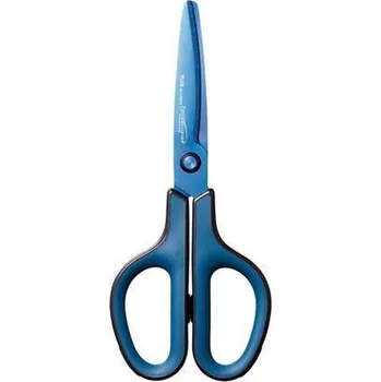 Kancelářské nůžky Nůžky "Fitcut Curve Premium", modrá, univerzální, 17,5 cm, PLUS 35057