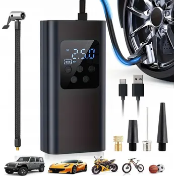 Kompresor AUTOMOBILOVÝ KOMPRESOR AKUMULÁTOR elektrická pumpa kompresor na kola