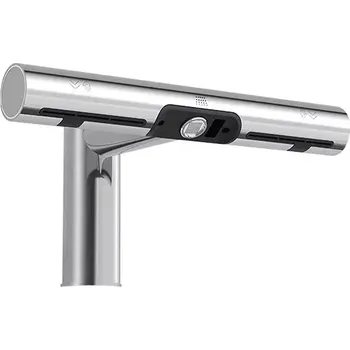Vysoušeč rukou Stříbrný nerezový bezdotykový vysoušeč rukou ve vodovodní baterii Jet Dryer AIRTAP
